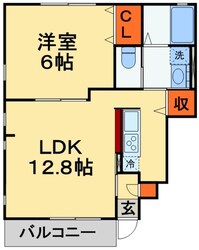 アムール豊四季の物件間取画像